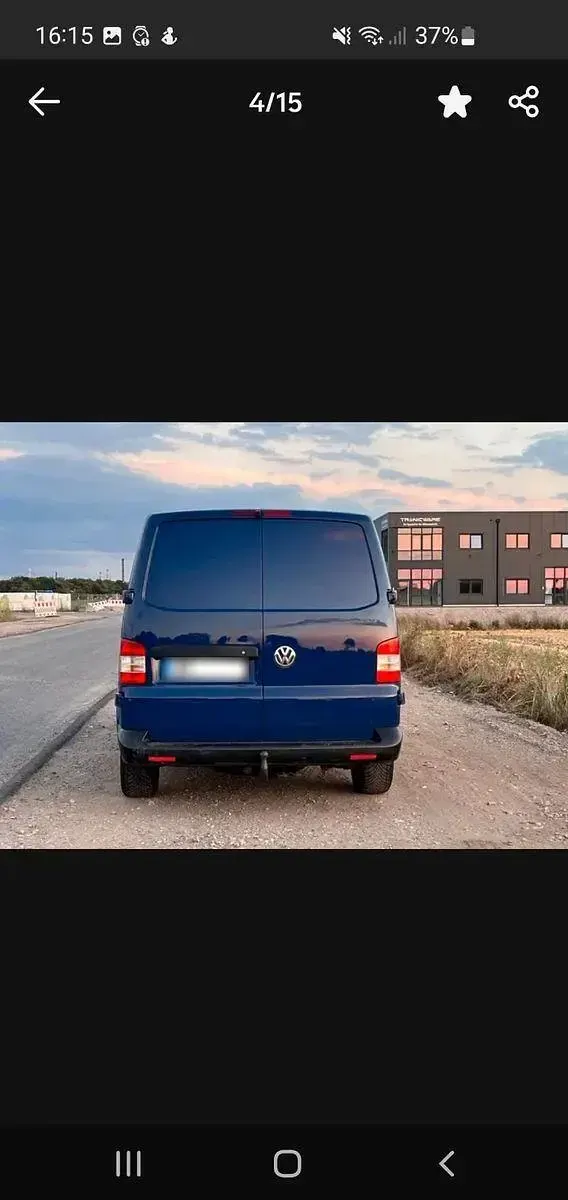 Gebraucht VW T5 179 PS (131 kW) 2011 Blau Van