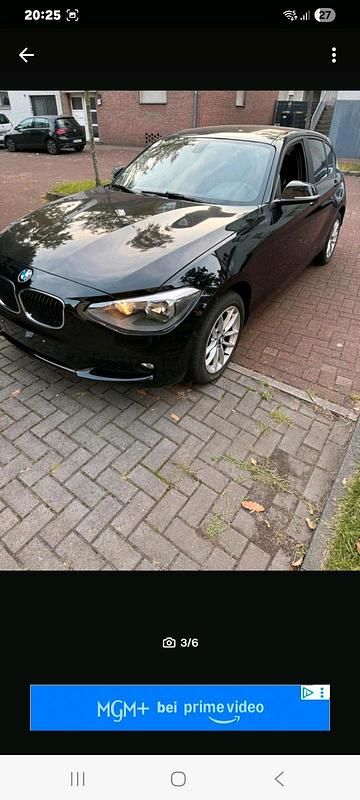 Gebraucht BMW 116 116 PS (85 kW) 2012 Schwarz Kleinwagen
