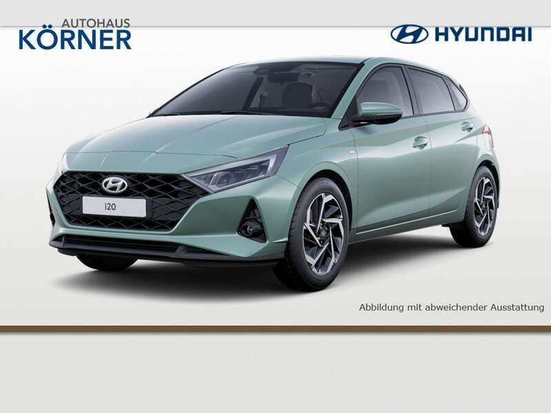 Gruen Gebraucht 2025 Hyundai i20 Select Limousine | 19.995 € (Fairer Preis) - Bild 1/3