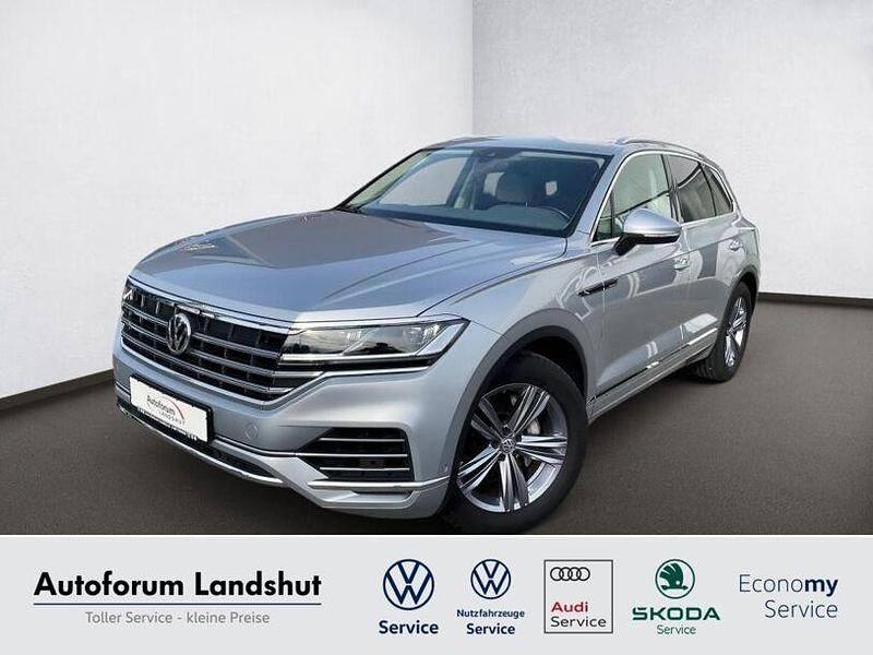 Silber antimonsilber Gebraucht 2020 VW Touareg Elegance SUV | 42.490 € (Superpreis) - Bild 1/4