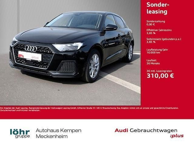 Mythosschwarz metallic Gebraucht 2024 Audi A1 Sportback Advanced Plus Kleinwagen | 23.880 € (Guter Preis) - Bild 1/3