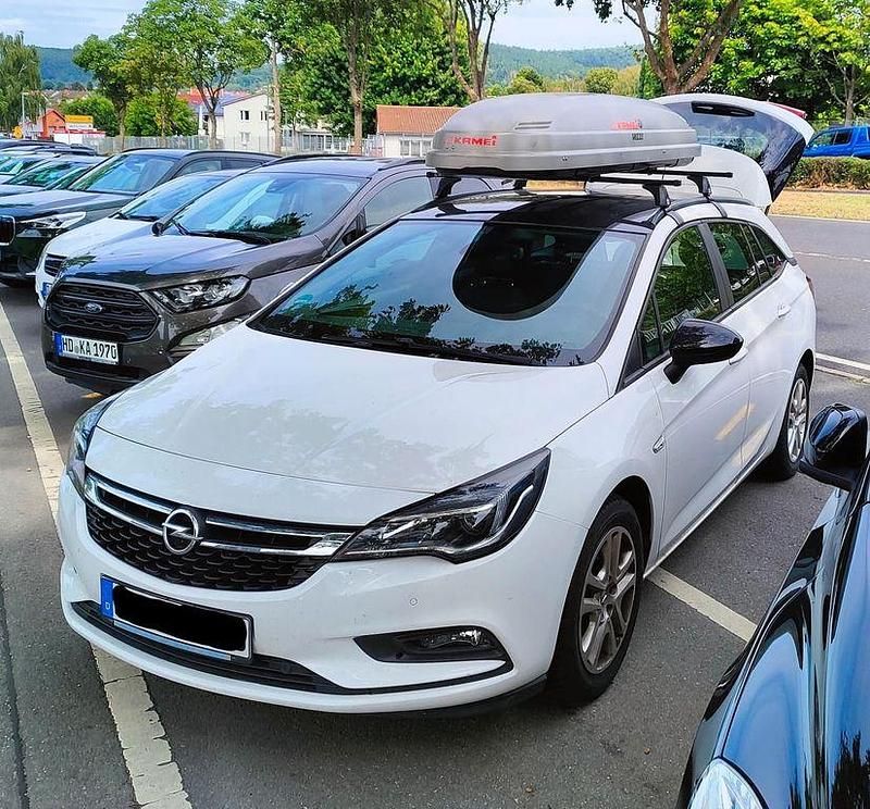Gebraucht Opel Astra Edition 125 PS (91 kW) 2019 Weiß Kombi