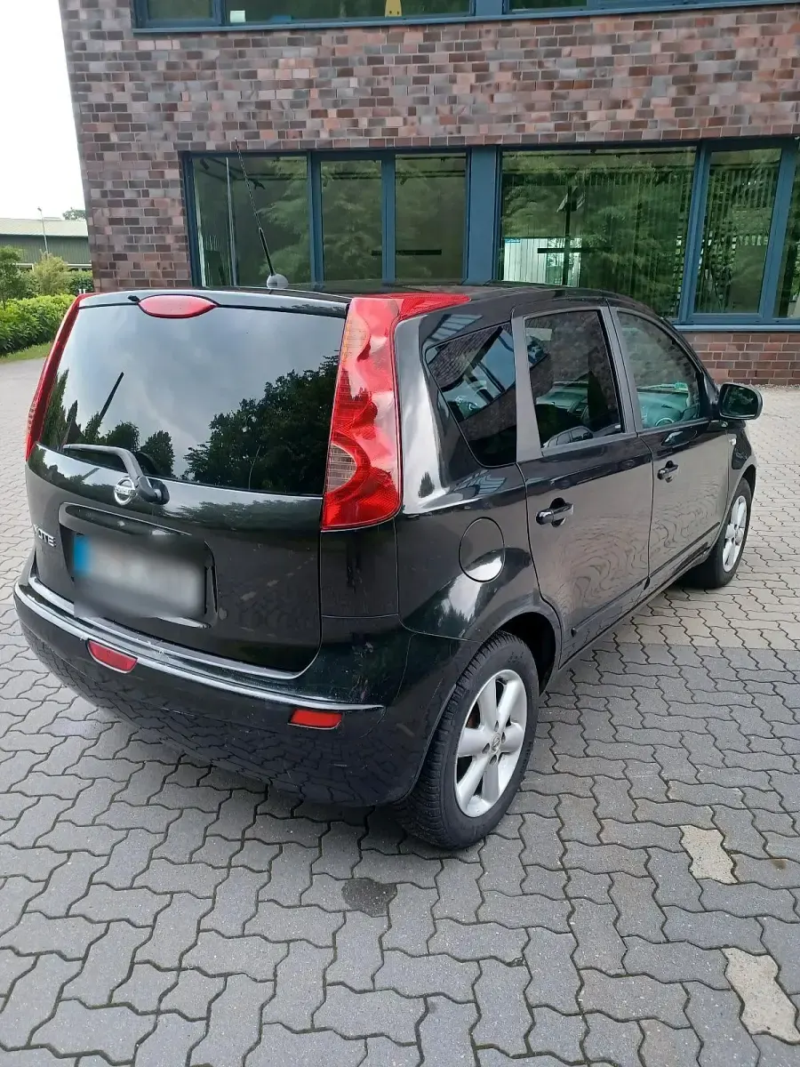 Gebraucht Nissan Note 88 PS (64 kW) 2008 Schwarz Kleinwagen