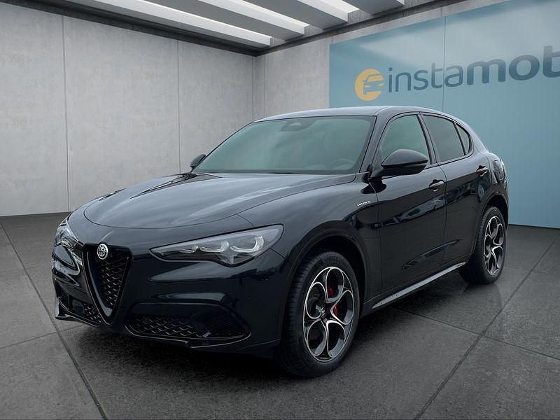 Schwarz Neu 2025 Alfa Romeo Stelvio SUV | 58.299 € (Guter Preis) - Bild 1/4