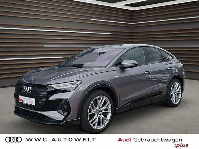 Taifungrau metallic Gebraucht 2022 Audi Q4 Sportback e-tron Ambiente SUV | 36.980 € (Guter Preis) - Bild 1/4