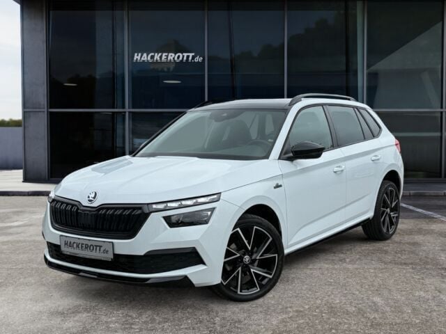 Weiss Gebraucht 2021 Skoda Kamiq Monte Carlo SUV | 22.980 € (Guter Preis) - Bild 1/4