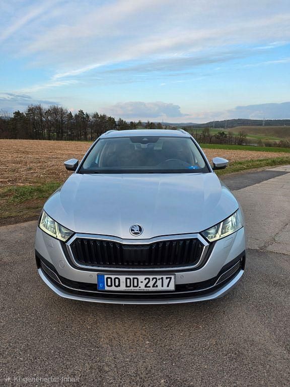 Gebraucht Skoda Octavia First Edition 116 PS (85 kW) 2020 Silber Kombi