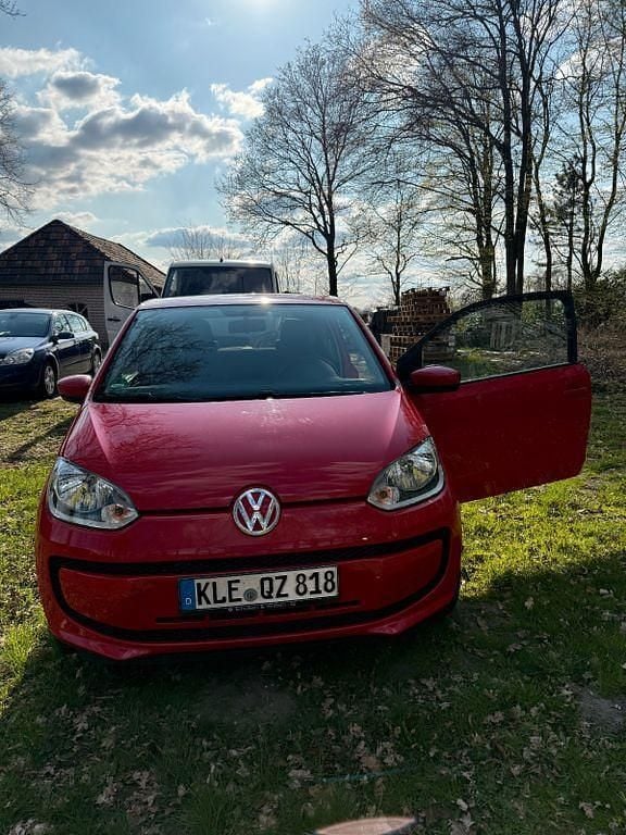 Rot Gebraucht 2013 VW up! move up! Kleinwagen | 3.500 € (Fairer Preis) - Bild 1/4