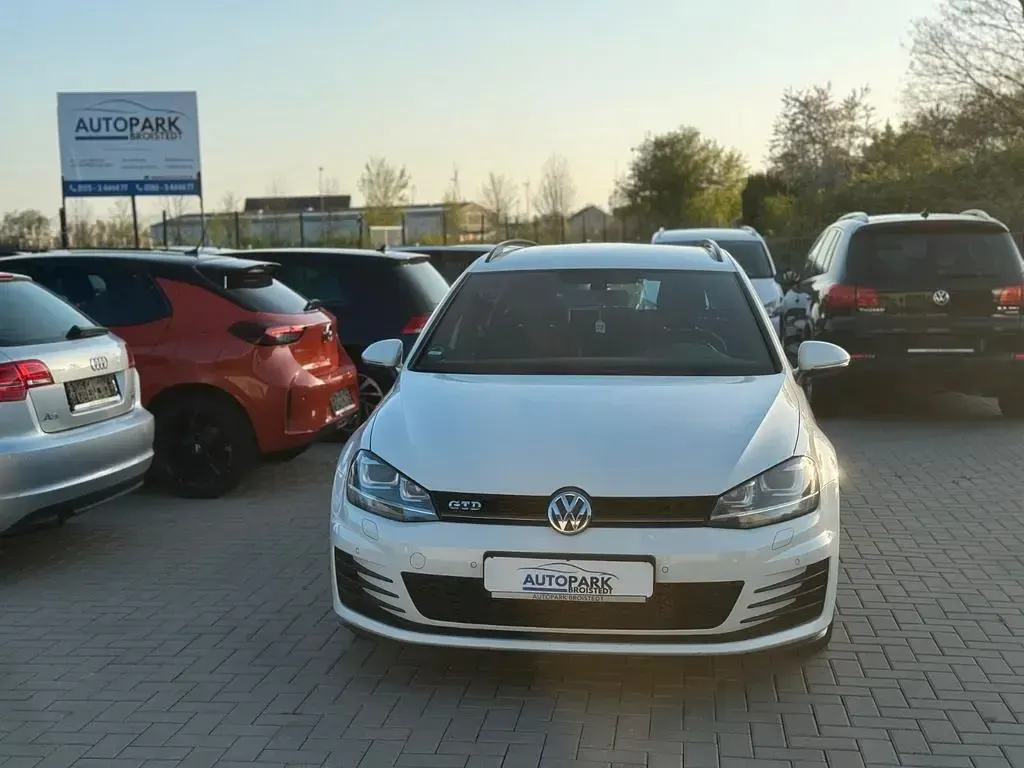 Brugt VW Golf VII GTD 184 HK (135 kW) 2017 Hvid Stationcar
