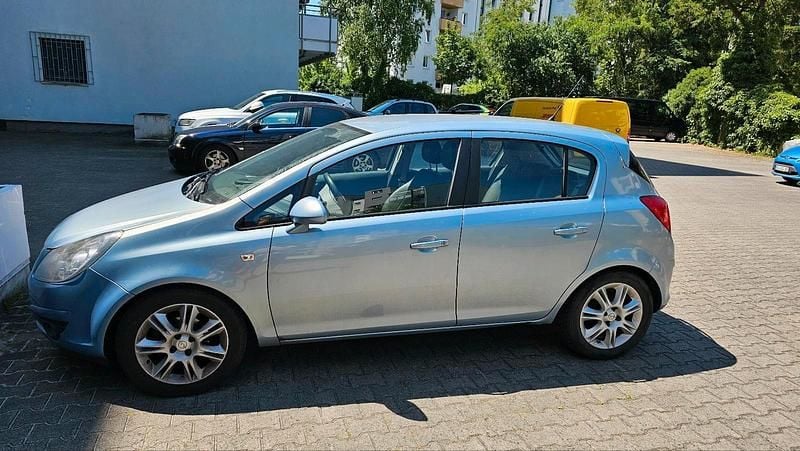 Blau Gebraucht 2009 Opel Corsa Color Edition Limousine | 1.700 € (Guter Preis) - Bild 1/4