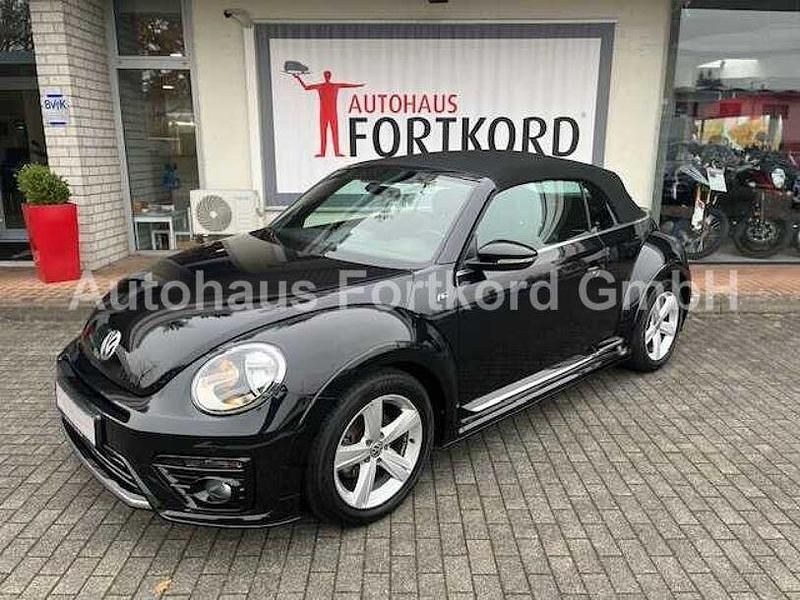 Cole black Gebraucht 2017 VW Beetle R-line BlueMotion Cabrio | 19.980 € (Fairer Preis) - Bild 1/4