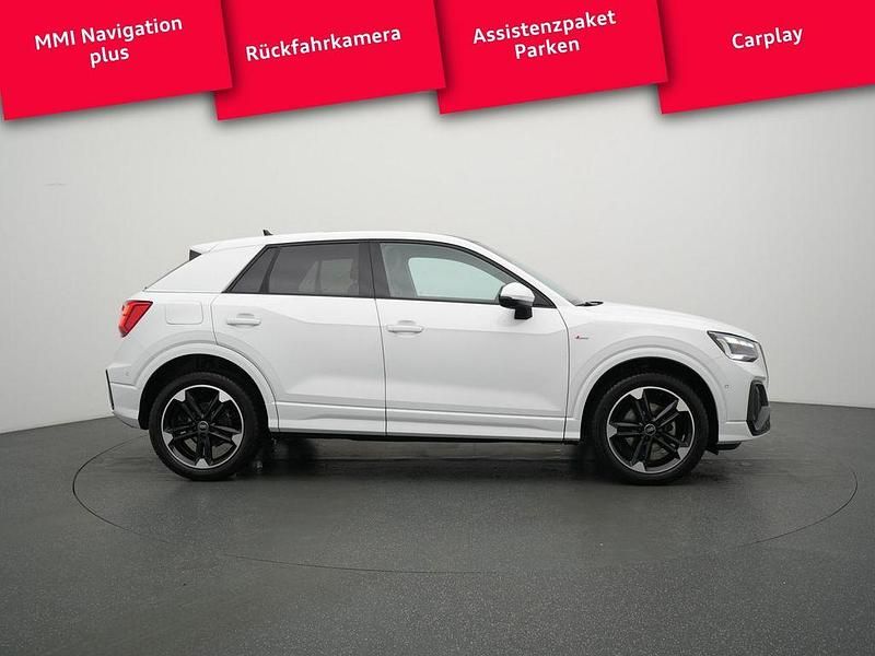 Gebraucht Audi Q2 S-Line 150 PS (110 kW) 2025 Gletscherweiß metallic SUV