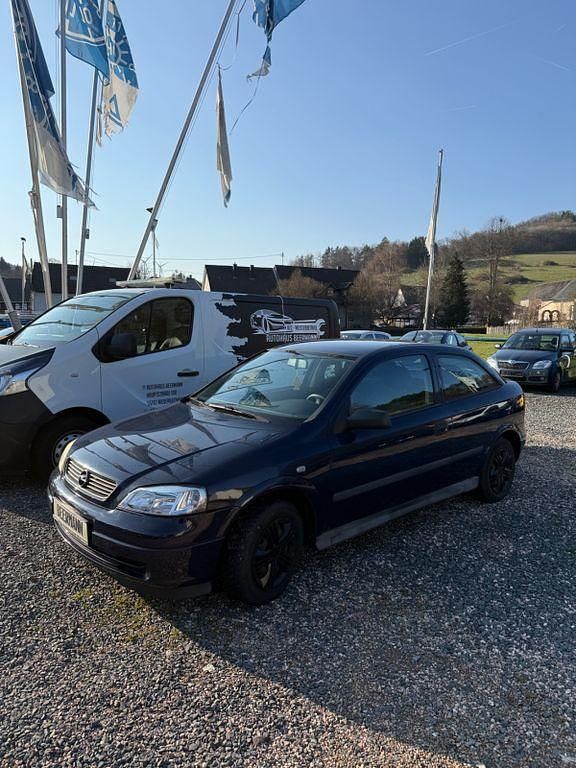 Gebraucht Opel Astra Comfort 75 PS (55 kW) 2002 Blau Coupé