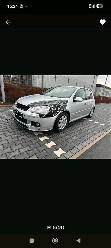 Gebraucht VW Golf V 102 PS (75 kW) 2006 Silber Kleinwagen