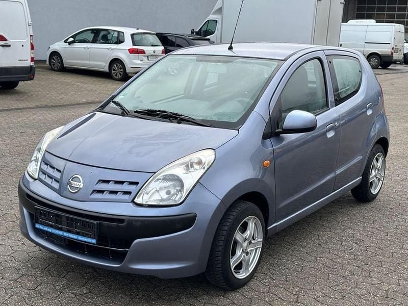 Gebraucht Nissan Pixo Acenta 68 PS (50 kW) 2011 Blau Kleinwagen