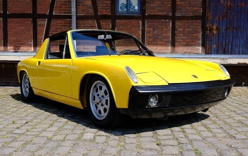 Gebraucht Porsche 914 100 PS (73 kW) 1976 Gelb Cabrio