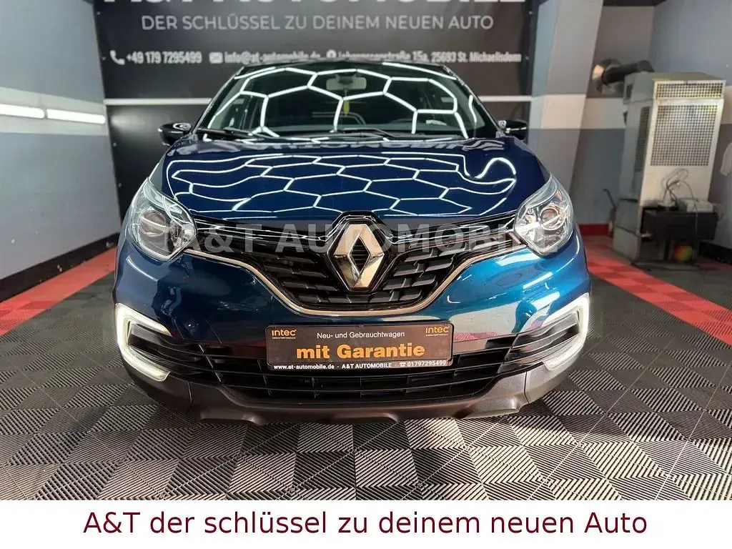 Gebraucht Renault Captur LIMITED 90 PS (66 kW) 2016 Blau SUV
