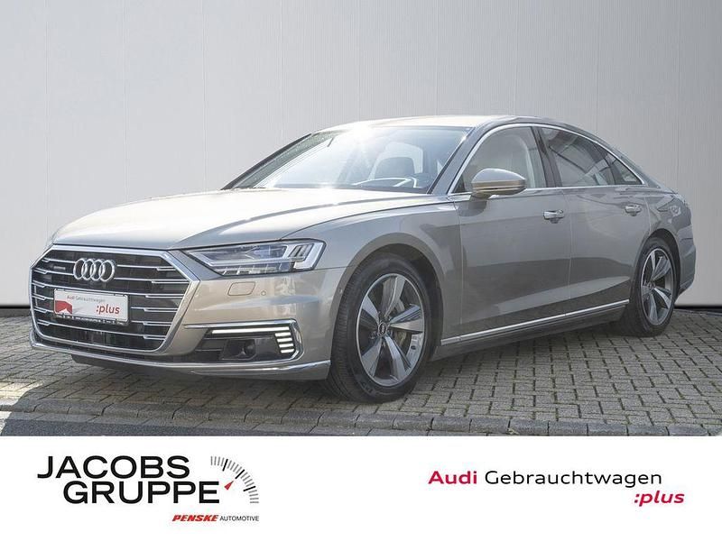 Beige Gebraucht 2021 Audi A8 Exclusive Limousine | 53.580 € (Fairer Preis) - Bild 1/4
