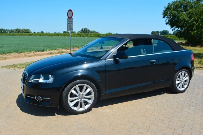 Schwarz Gebraucht 2010 Audi A3 Cabriolet Ambition Cabrio | 7.650 € (Fairer Preis) - Bild 1/4