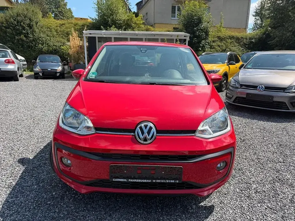 Gebraucht VW up! move up! 60 PS (44 kW) 2019 Rot Kleinwagen