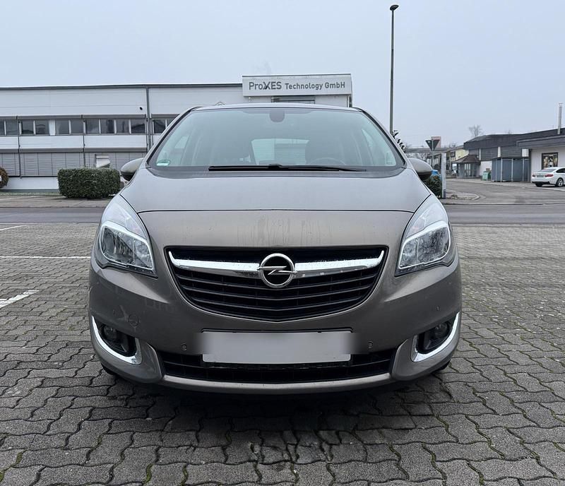 Grau Gebraucht 2014 Opel Meriva Van / Kleinbus | 5.990 € (Fairer Preis) - Bild 1/4