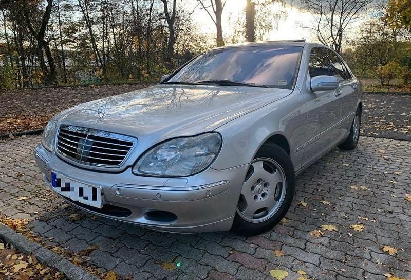 Silber Gebraucht 2000 Mercedes S500 Limousine | 5.111 € (Superpreis) - Bild 1/4