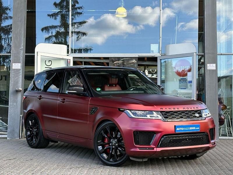 Gebraucht Land Rover Range Rover Sport 340 PS (250 kW) 2018 Rot SUV
