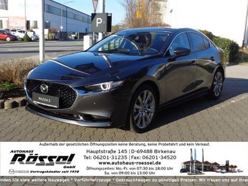 Neu Mazda 3 Exclusive-Line 140 PS (102 kW) 2025 Grau Limousine