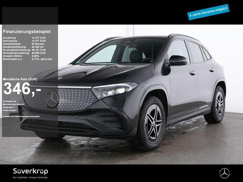 Schwarzlack kosmosschwarz (metallic) Gebraucht 2024 Mercedes EQA350 AMG SUV | 43.935 € (Etwas zu teuer) - Bild 1/2