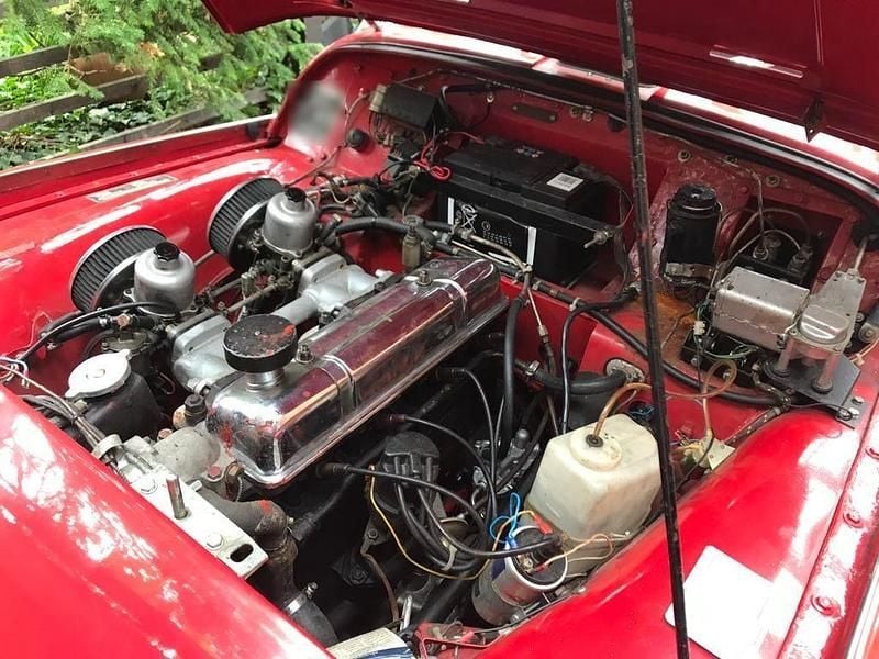 Gebraucht Triumph TR3 101 PS (74 kW) 1957 Rot Cabrio