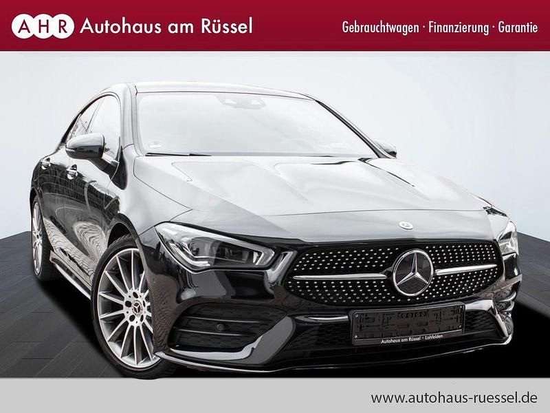Schwarz Gebraucht 2021 Mercedes CLA200 AMG line Limousine | 33.990 € (Etwas zu teuer) - Bild 1/4