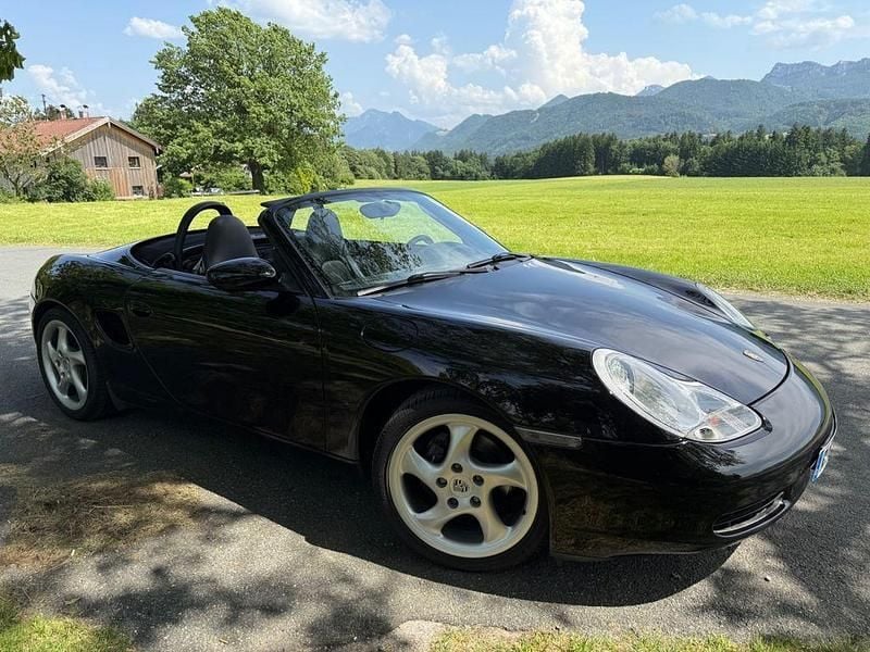 Schwarz Gebraucht 2002 Porsche Boxster Cabrio | 19.900 € (Fairer Preis) - Bild 1/4