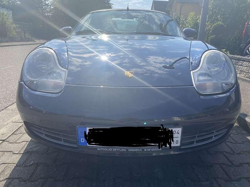 Blau Gebraucht 2000 Porsche Boxster Cabrio | 12.500 € (Guter Preis) - Bild 1/4