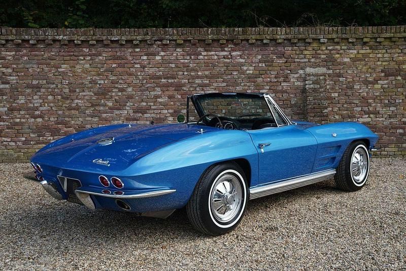 Gebraucht Corvette Stingray 1964 Blau Cabrio