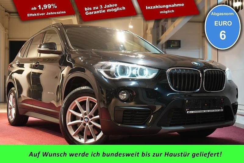 Schwarz Gebraucht 2018 BMW X1 Advantage SUV | 17.890 € (Fairer Preis) - Bild 1/4