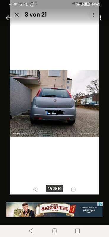 Grau Gebraucht 2008 Fiat Punto Kleinwagen | 1.950 € (Etwas zu teuer) - Bild 1/4