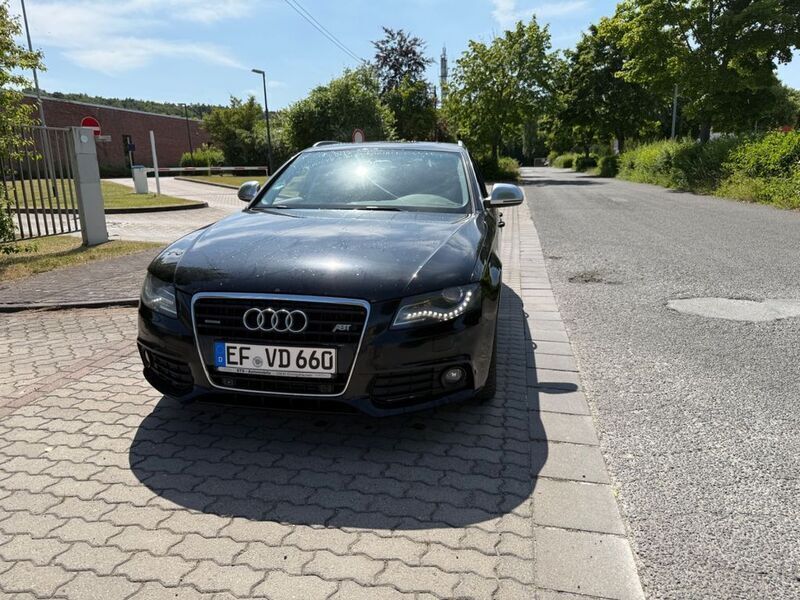 Schwarz Gebraucht 2008 Audi A4 S-Line Kombi | 4.500 € (Superpreis) - Bild 1/4