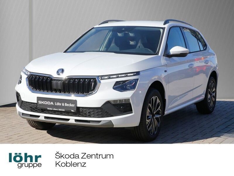 Moonweiss metallic Neu 2025 Skoda Kamiq Tour SUV | 36.490 € - Bild 1/4