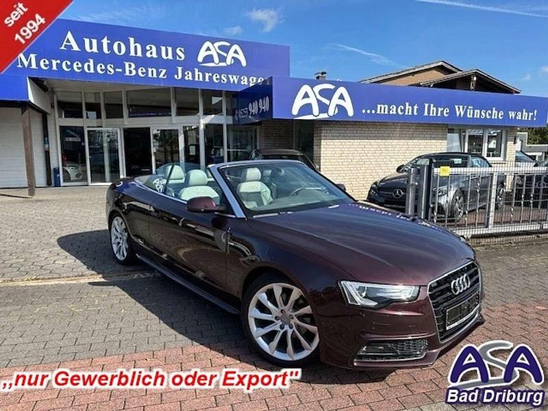 Shirazrot grau Gebraucht 2012 Audi A5 Cabriolet S-line plus Cabrio | 14.990 € (Guter Preis) - Bild 1/3