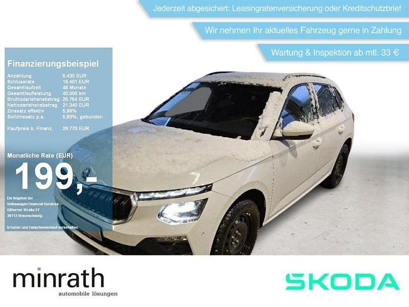 Weiß Gebraucht 2024 Skoda Kamiq Selection SUV | 26.770 € (Fairer Preis) - Bild 1/4