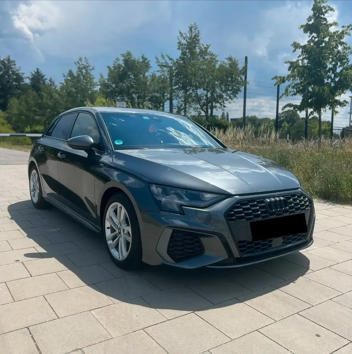 Gebraucht Audi A3 S-Line 150 PS (110 kW) 2020 Grau Limousine