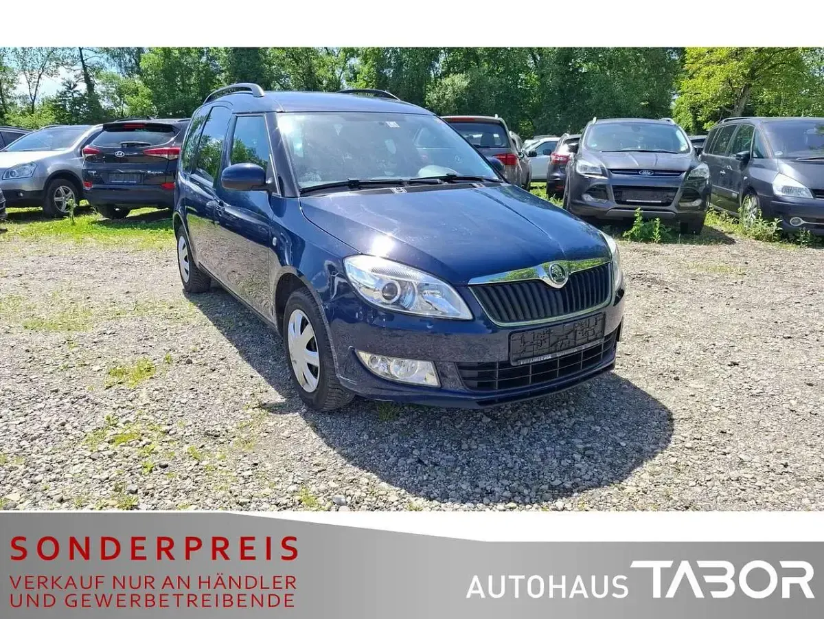 Gebraucht Skoda Roomster Ambition 86 PS (63 kW) 2014 Pacificblau Van / Kleinbus