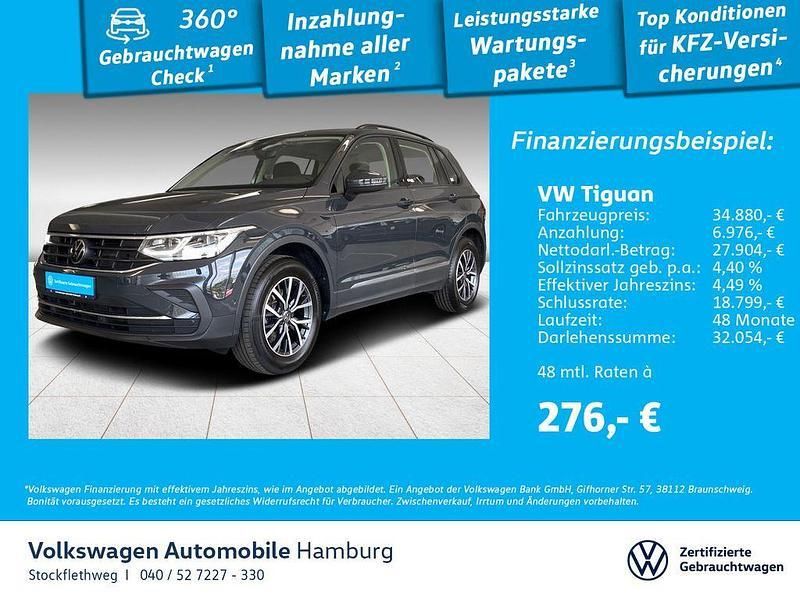 5k uranograu Gebraucht 2024 VW Tiguan IQ Drive SUV | 34.880 € (Guter Preis) - Bild 1/3