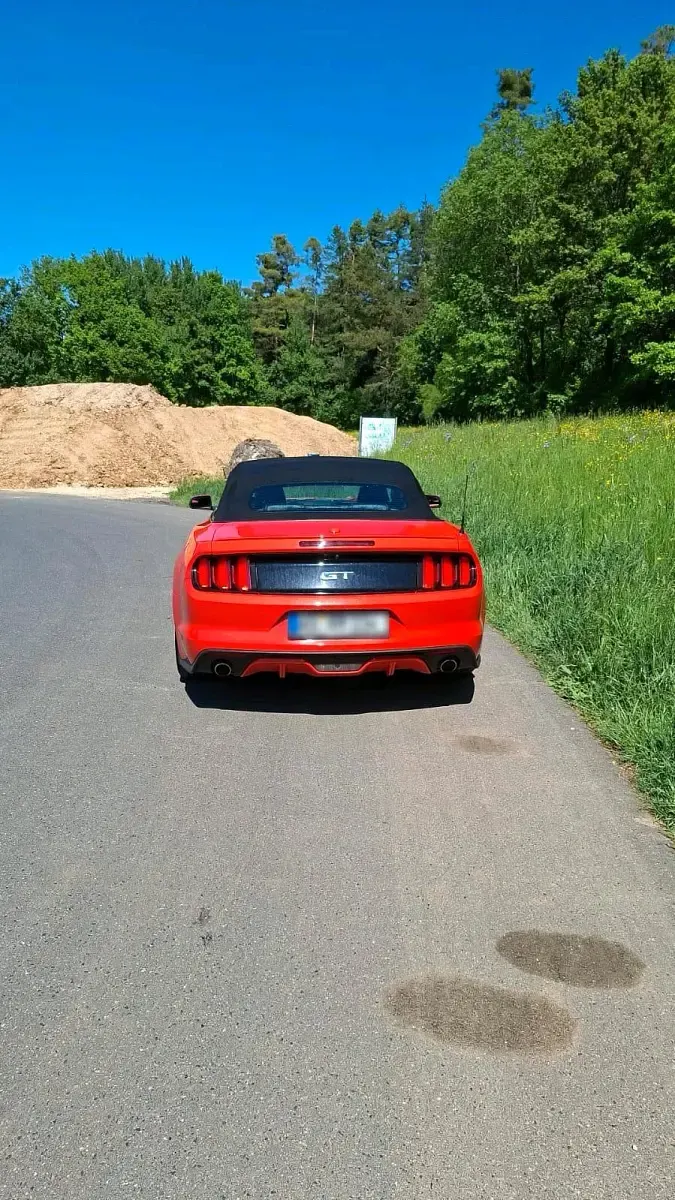 Occasion Ford Mustang 425 ch (312 kW) 2015 Orange Cabriolet