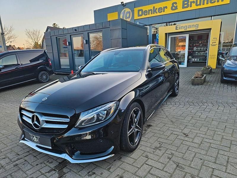 Gebraucht Mercedes C160 AMG 129 PS (94 kW) 2017 Schwarz/baltic black Coupé