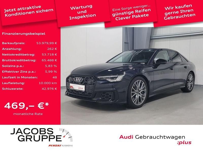 Firmamentblau metallic Gebraucht 2024 Audi S6 Basis Limousine | 53.980 € (Superpreis) - Bild 1/4