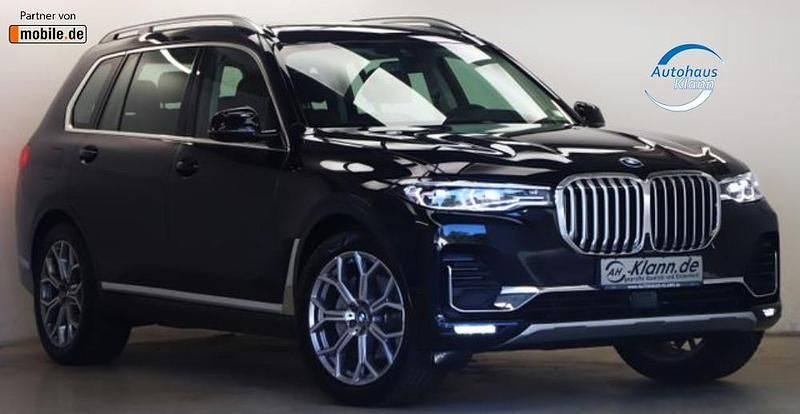Schwarz Gebraucht 2019 BMW X7 Sport Line SUV | 68.499 € (Etwas zu teuer) - Bild 1/4