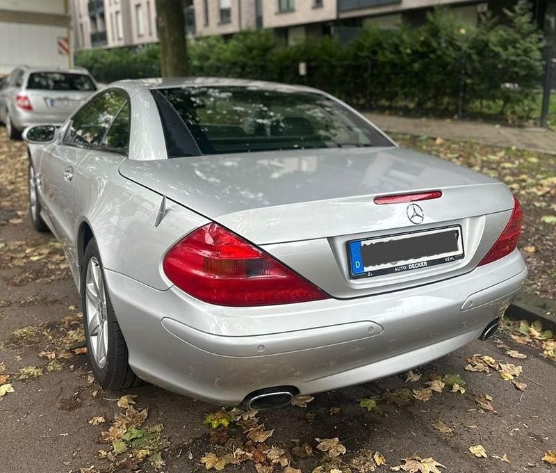Silber Gebraucht 2003 Mercedes SL500 Cabrio | 16.000 € - Bild 1/4
