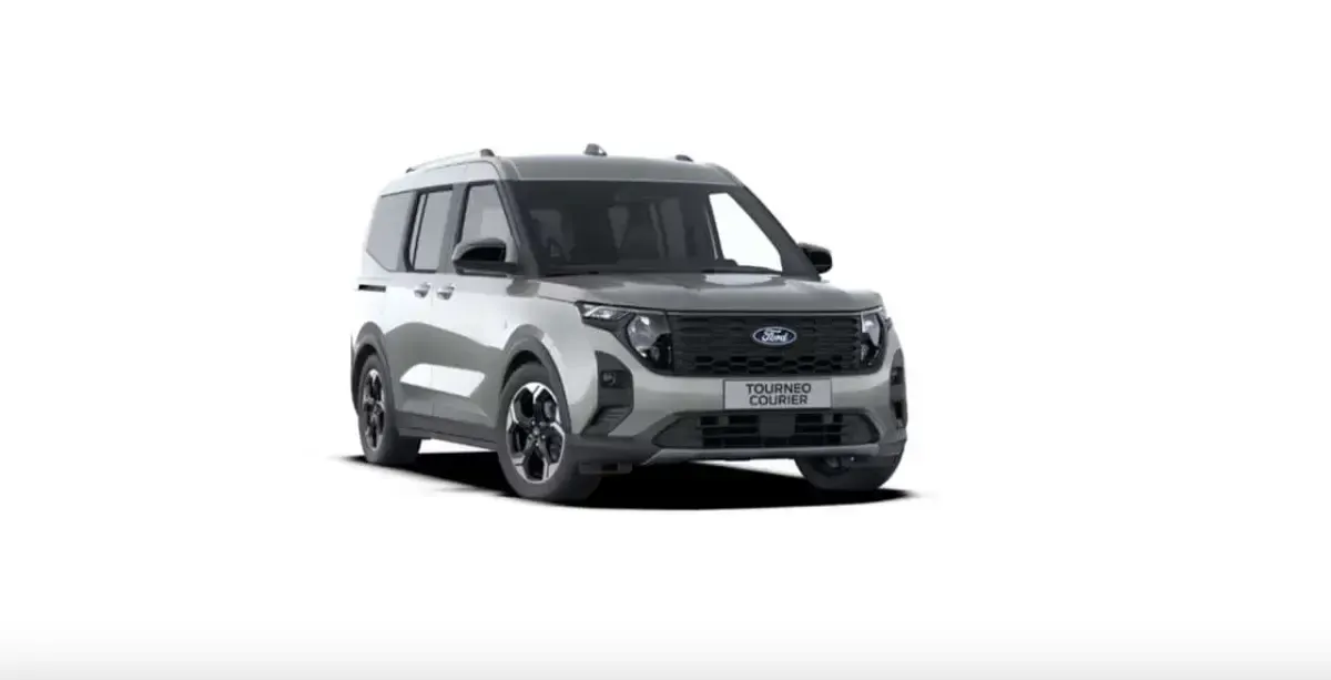 Neu Ford Tourneo Courier Titanium 125 PS (91 kW) 2026 Silber Van / Kleinbus