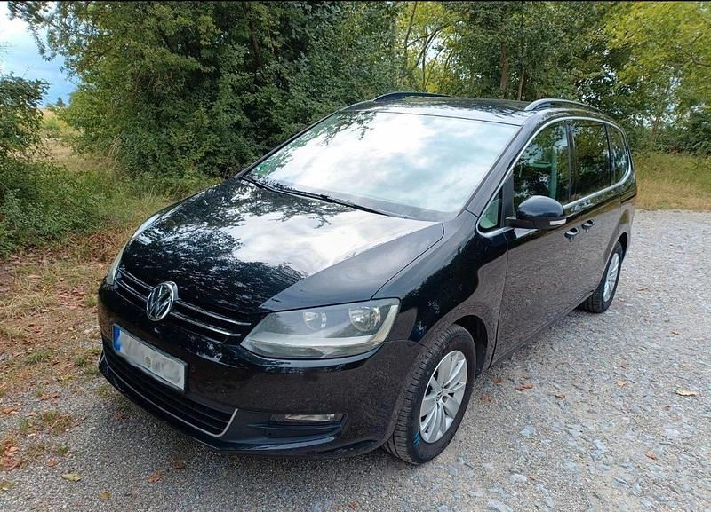 Schwarz Gebraucht 2011 VW Sharan Comfortline Van / Kleinbus | 4.500 € (Superpreis) - Bild 1/4